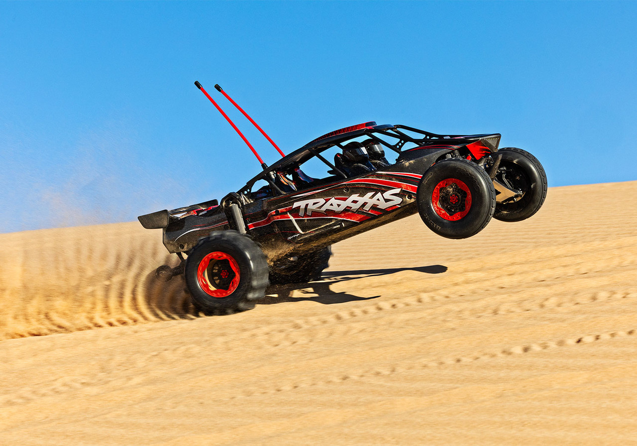 RC SuperStore -RC SuperStore 109076 4 Pro Scale Sand Car Action Glamis RED Wheelie 8437 88034