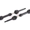 Traxxas Rear Driveshafts, Steel-Spline Constant-Velocity, Assembled (2)