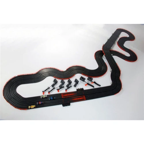AFX Super International 4-Lane Mega G+ HO Slot Car Track Set W/Tri-Power System 2 AFX Super International 4-Lane Mega G+ HO Slot Car Track Set W/Tri-Power System - Image 2