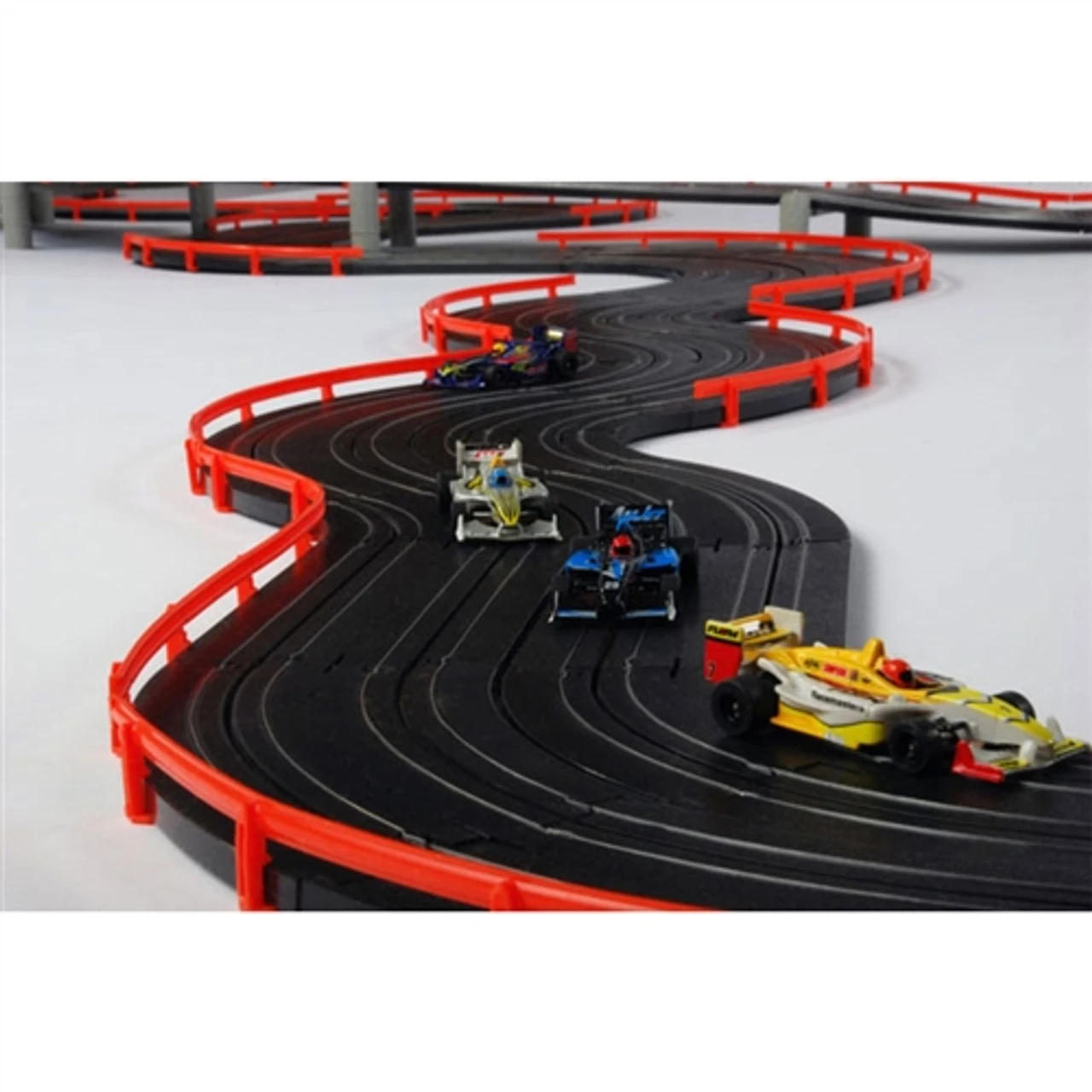AFX Super International 4-Lane Mega G+ HO Slot Car Track Set W/Tri-Power System 5 AFX Super International 4-Lane Mega G+ HO Slot Car Track Set W/Tri-Power System - Image 5
