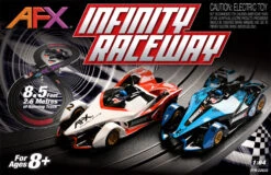 AFX Infinity Raceway 8.5-Foot HO Slot Car Race Set
