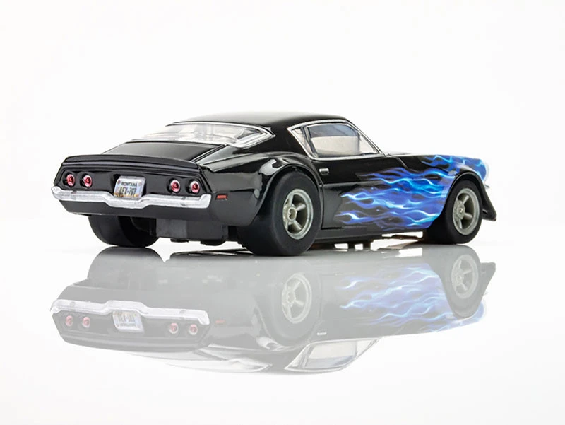AFX 1973 Chevy Camaro Wildfire Black/Blue Mega G+ HO Slot Car 6 AFX 1973 Chevy Camaro Wildfire Black/Blue Mega G+ HO Slot Car - Image 6