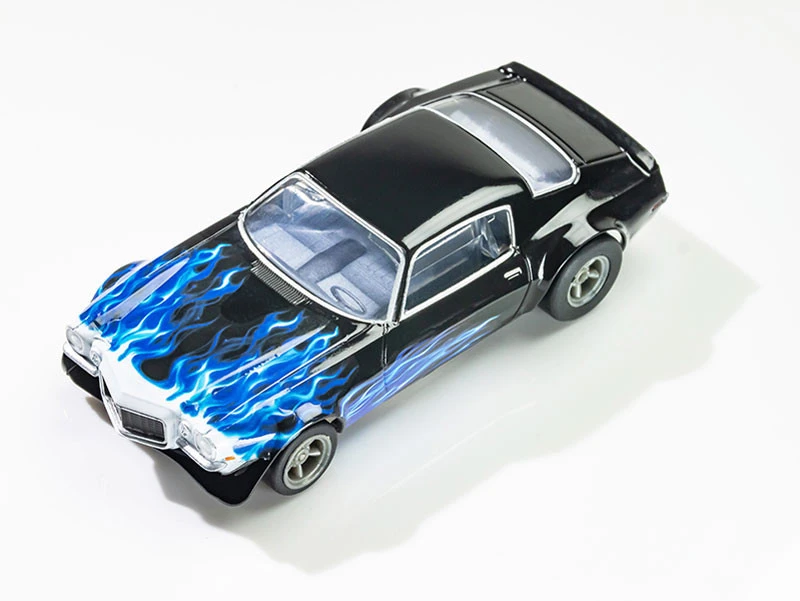 AFX 1973 Chevy Camaro Wildfire Black/Blue Mega G+ HO Slot Car 1 AFX 1973 Chevy Camaro Wildfire Black/Blue Mega G+ HO Slot Car