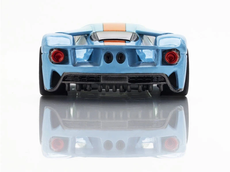 AFX Ford GT Heritage #6 Gulf Mega G+ HO Slot Car 11 AFX Ford GT Heritage #6 Gulf Mega G+ HO Slot Car - Image 11