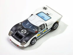 AFX Ford GT40 MKII Daytona #96 White/Black/Blue/Gold Mega G+ HO Slot Car