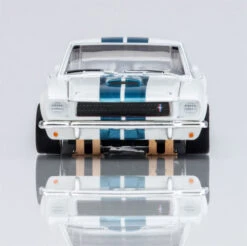 AFX 1965 Shelby Mustang GT350 White/Blue Mega G+ HO Slot Car -RC SuperStore AFX22068 9 75036.1705120462