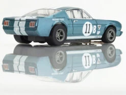 AFX 1965 Shelby Mustang GT350R Mark Donohue Blue/White Mega G+ HO Slot Car -RC SuperStore AFX22071 10 15038.1720027804
