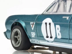AFX 1965 Shelby Mustang GT350R Mark Donohue Blue/White Mega G+ HO Slot Car -RC SuperStore AFX22071 12 37307.1720027804