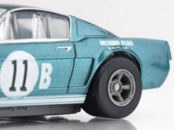 AFX 1965 Shelby Mustang GT350R Mark Donohue Blue/White Mega G+ HO Slot Car -RC SuperStore AFX22071 13 94214.1720027804