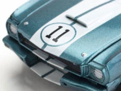 AFX 1965 Shelby Mustang GT350R Mark Donohue Blue/White Mega G+ HO Slot Car -RC SuperStore AFX22071 2 63336.1720027805