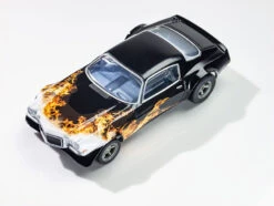 AFX 1970 Chevy Camaro Wildfire Black/Yellow/Orange Mega G+ HO Slot Car