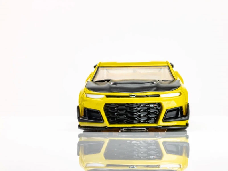 AFX 2021 Chevy Camaro ZL1 1LE Shock Yellow Mega G+ HO Slot Car 3 AFX 2021 Chevy Camaro ZL1 1LE Shock Yellow Mega G+ HO Slot Car - Image 3