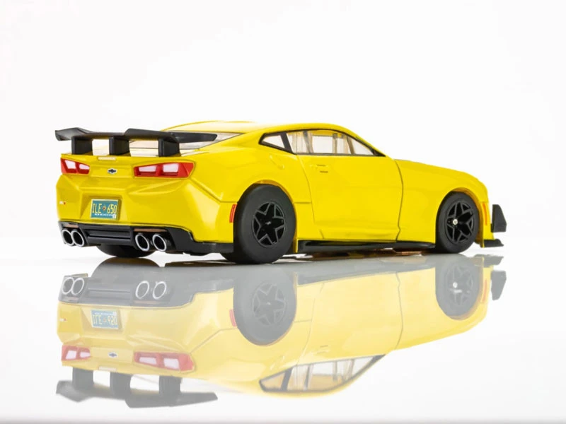 AFX 2021 Chevy Camaro ZL1 1LE Shock Yellow Mega G+ HO Slot Car 2 AFX 2021 Chevy Camaro ZL1 1LE Shock Yellow Mega G+ HO Slot Car - Image 2