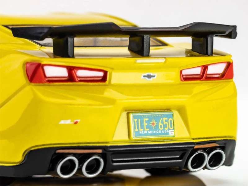 AFX 2021 Chevy Camaro ZL1 1LE Shock Yellow Mega G+ HO Slot Car 6 AFX 2021 Chevy Camaro ZL1 1LE Shock Yellow Mega G+ HO Slot Car - Image 6