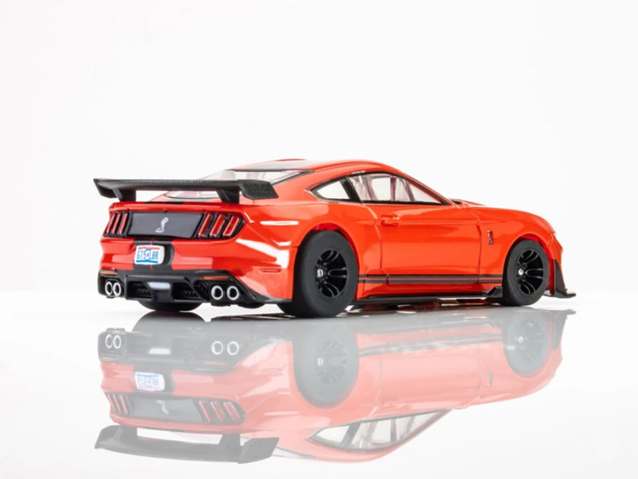 AFX 2021 Ford Mustang Shelby GT500 Red Mega G+ HO Slot Car 2 AFX 2021 Ford Mustang Shelby GT500 Red Mega G+ HO Slot Car - Image 2