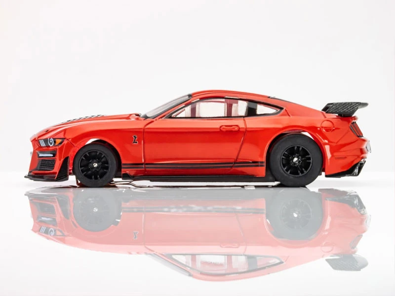 AFX 2021 Ford Mustang Shelby GT500 Red Mega G+ HO Slot Car 5 AFX 2021 Ford Mustang Shelby GT500 Red Mega G+ HO Slot Car - Image 5
