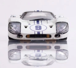 AFX Ford GT40 Mark IV #9 White Mega G+ HO Slot Car 18 AFX Ford GT40 Mark IV #9 White Mega G+ HO Slot Car -RC SuperStore AFX22078 5 93861.1731466325