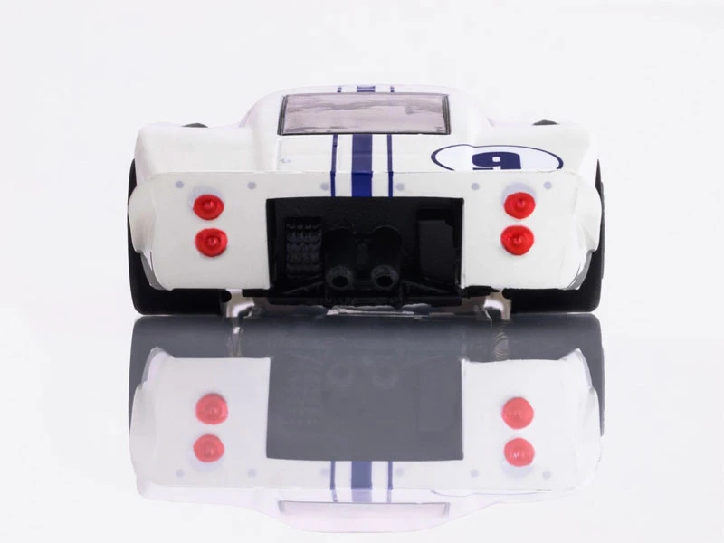 AFX Ford GT40 Mark IV #9 White Mega G+ HO Slot Car 9 AFX Ford GT40 Mark IV #9 White Mega G+ HO Slot Car - Image 9