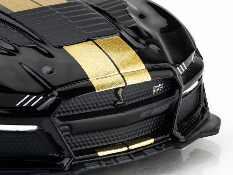 AFX 2022 Shelby Mustang GT350H Black/Gold Mega G+ HO Slot Car 10 AFX 2022 Shelby Mustang GT350H Black/Gold Mega G+ HO Slot Car - Image 10
