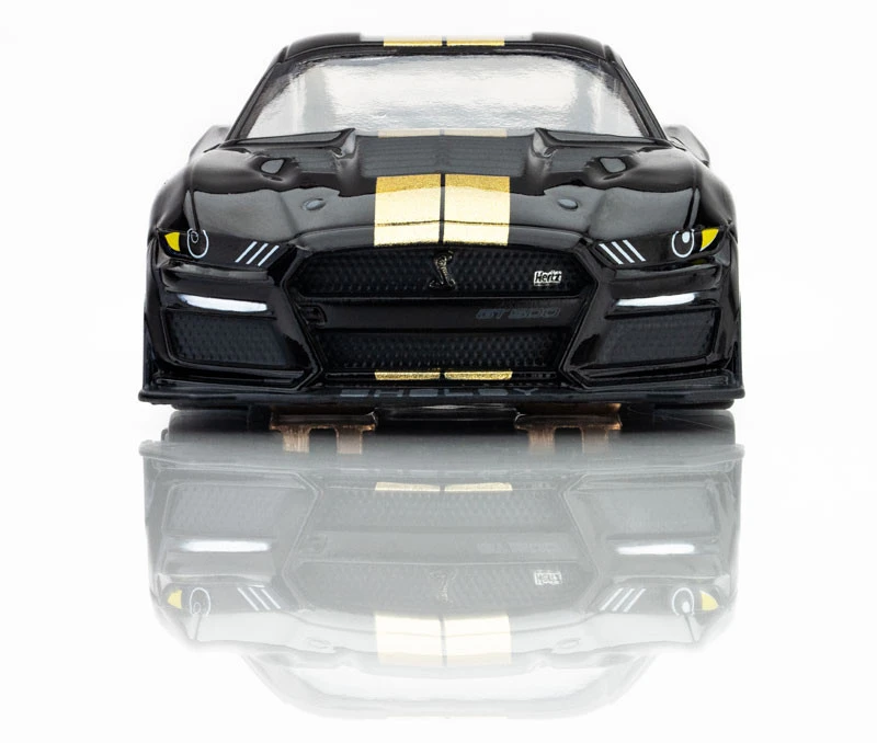 AFX 2022 Shelby Mustang GT350H Black/Gold Mega G+ HO Slot Car 5 AFX 2022 Shelby Mustang GT350H Black/Gold Mega G+ HO Slot Car - Image 5