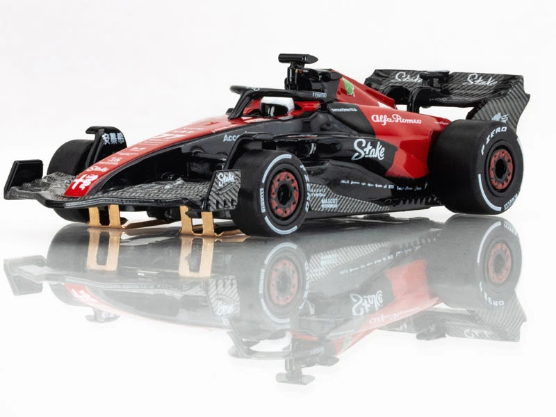 AFX Alfa Romeo F1 FY #77 - Valterri Bottas 2023 Mega G+ HO Slot Car 2 AFX Alfa Romeo F1 FY #77 - Valterri Bottas 2023 Mega G+ HO Slot Car - Image 2