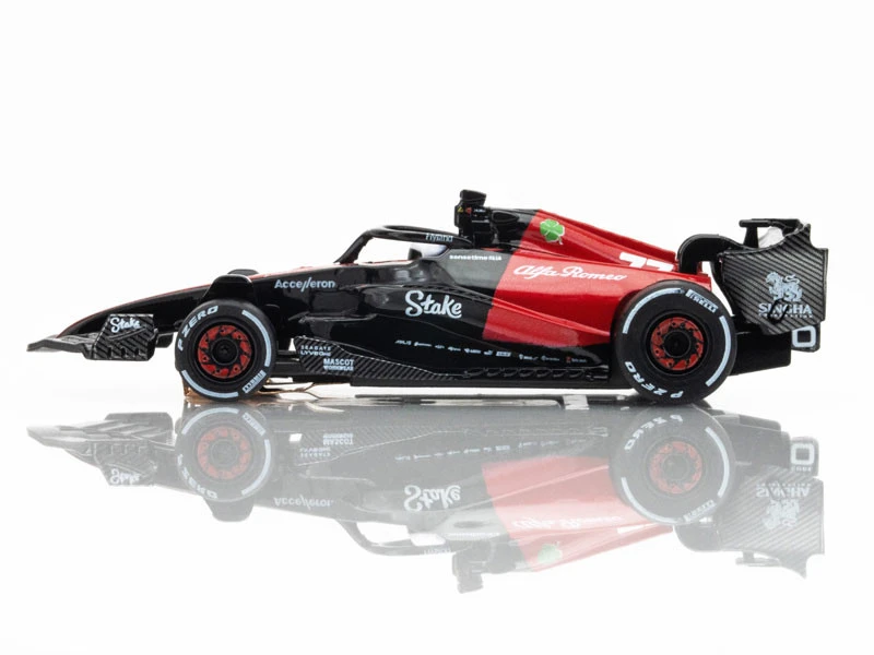AFX Alfa Romeo F1 FY #77 - Valterri Bottas 2023 Mega G+ HO Slot Car 3 AFX Alfa Romeo F1 FY #77 - Valterri Bottas 2023 Mega G+ HO Slot Car - Image 3