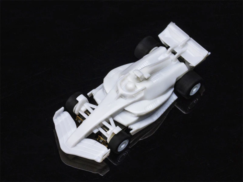 AFX Formula White Paintable Mega G+ HO Slot Car 1 AFX Formula White Paintable Mega G+ HO Slot Car