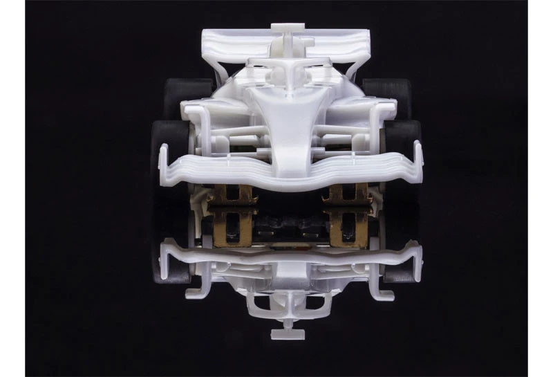 AFX Formula White Paintable Mega G+ HO Slot Car 5 AFX Formula White Paintable Mega G+ HO Slot Car - Image 5