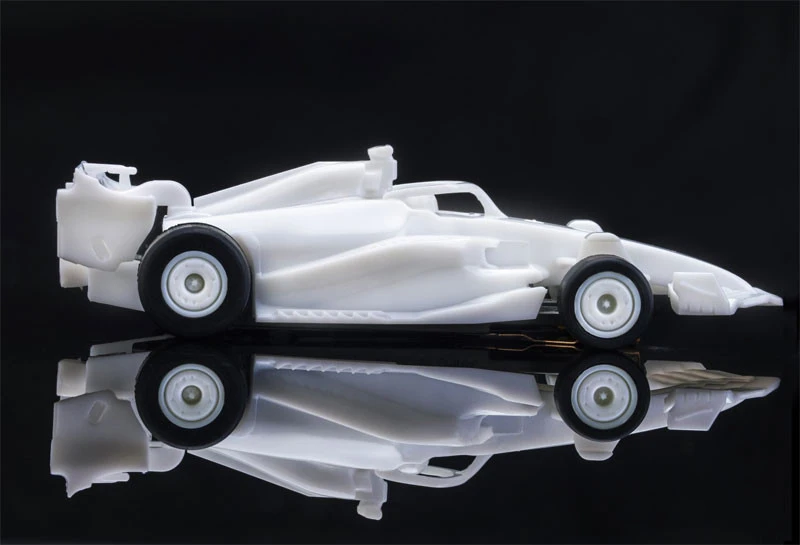 AFX Formula White Paintable Mega G+ HO Slot Car 7 AFX Formula White Paintable Mega G+ HO Slot Car - Image 7