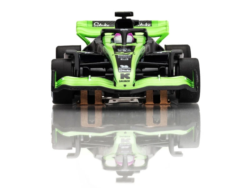 AFX Sauber F1 #24 C44 Stake FY Mega G+ HO Slot Car 5 AFX Sauber F1 #24 C44 Stake FY Mega G+ HO Slot Car - Image 5