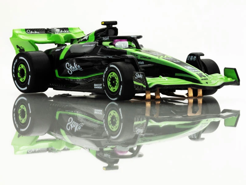 AFX Sauber F1 #24 C44 Stake FY Mega G+ HO Slot Car 6 AFX Sauber F1 #24 C44 Stake FY Mega G+ HO Slot Car - Image 6