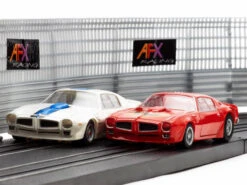 AFX 1970 Pontiac Firebird Trans Am White/Blue Mega G+ HO Slot Car -RC SuperStore AFX22096 12 20549.1734476451