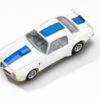 AFX 1970 Pontiac Firebird Trans Am White/Blue Mega G+ HO Slot Car