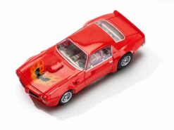 AFX 1973 Pontiac Firebird Trans Am Red Mega G+ HO Slot Car