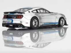 AFX 2022 Shelby Mustang GT500KR Silver/Blue Mega G+ HO Slot Car -RC SuperStore AFX22099 11 19603.1715307161
