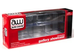 AFX Auto World Six Car 1/64 Scale Interlocking Display Case