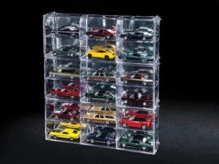 AFX Auto World Six Car 1/64 Scale Interlocking Display Case -RC SuperStore AWC AWDC003 4 80907.1753798914