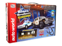 Auto World Blues Brothers Lower Wacker Hustle 18-Foot HO Slot Car Race Set