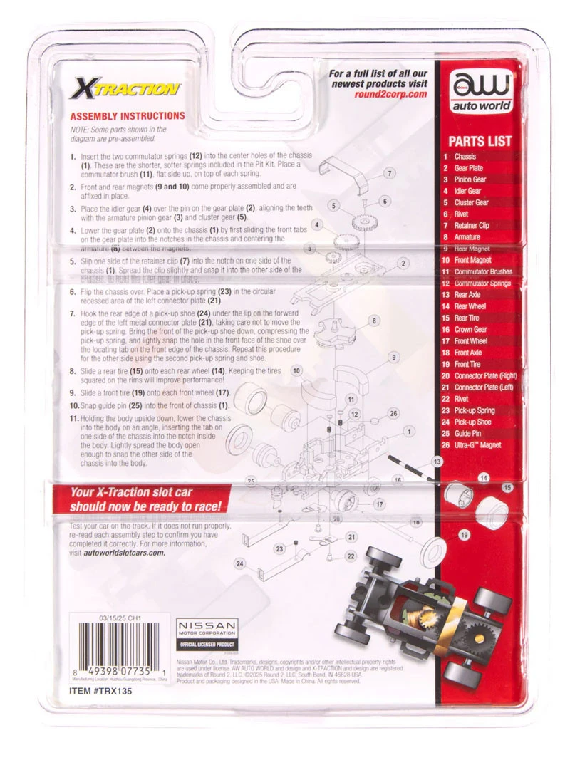 Auto World X-Traction Deluxe Pit Kit (w/1972 Datsun 510 Body) HO Slot Car 2 Auto World X-Traction Deluxe Pit Kit (w/1972 Datsun 510 Body) HO Slot Car - Image 2