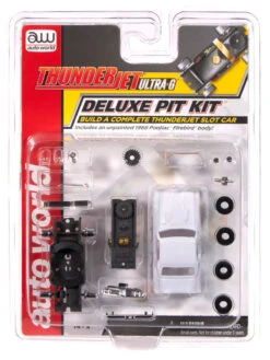 Auto World Thunderjet Deluxe Pit Kit (w/1968 Pontiac Firebird Body) HO Slot Car