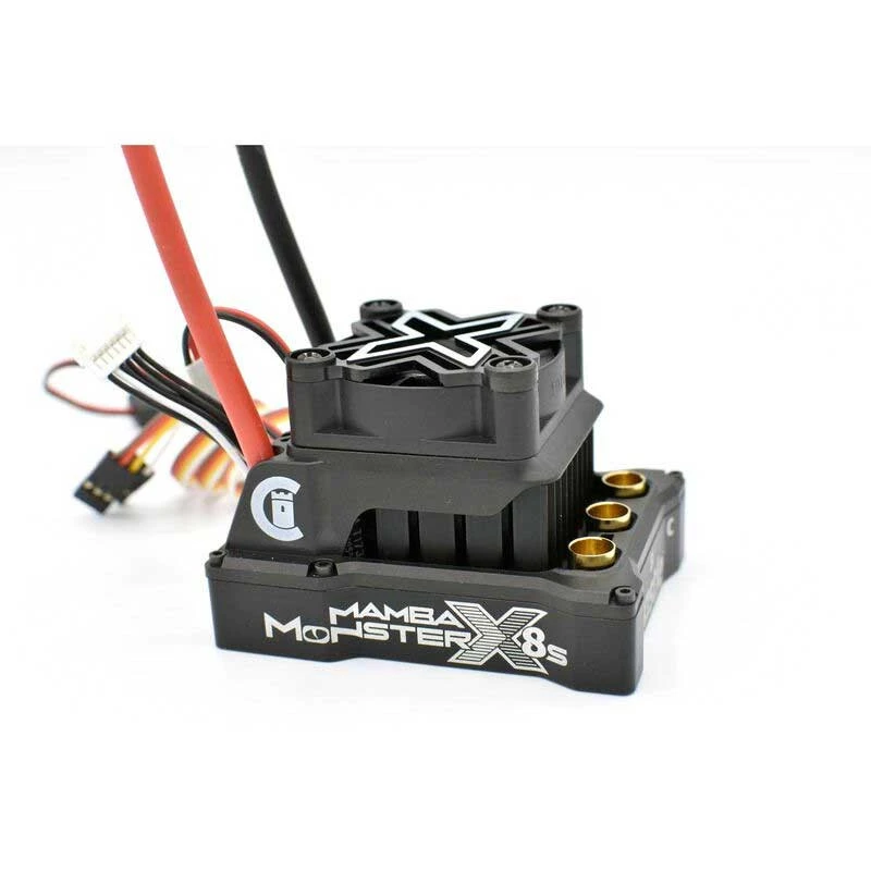Castle Creations Mamba Monster X 8S 1/6 Brushless ESC 2 Castle Creations Mamba Monster X 8S 1/6 Brushless ESC - Image 2