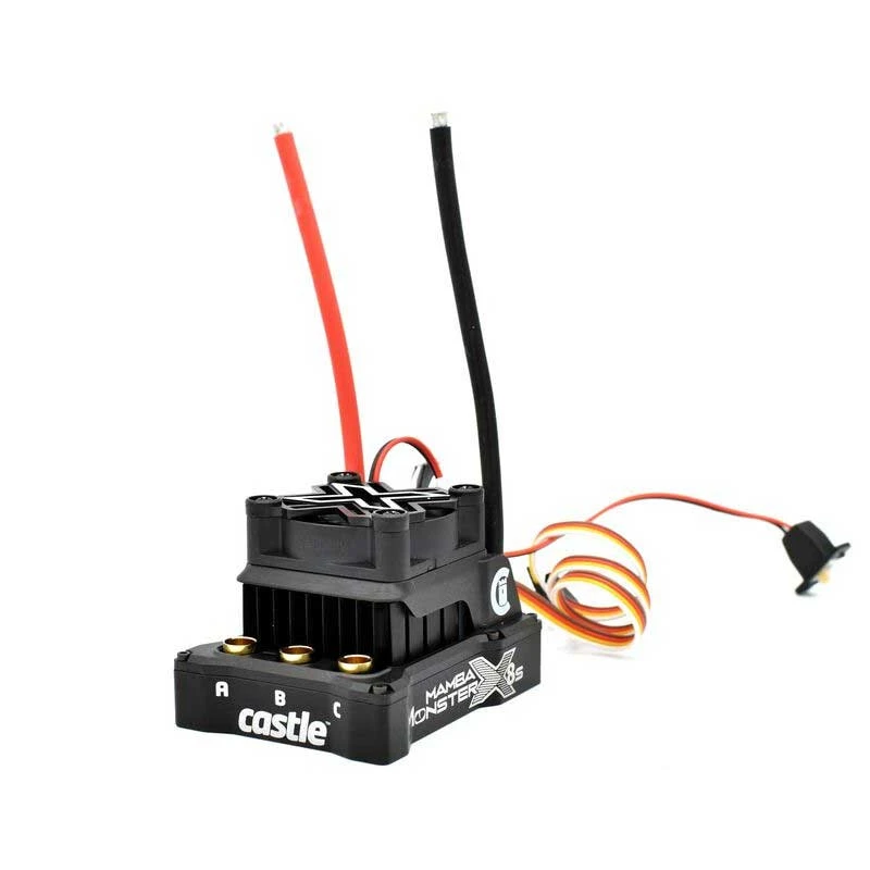 Castle Creations Mamba Monster X 8S 1/6 Brushless ESC 1 Castle Creations Mamba Monster X 8S 1/6 Brushless ESC