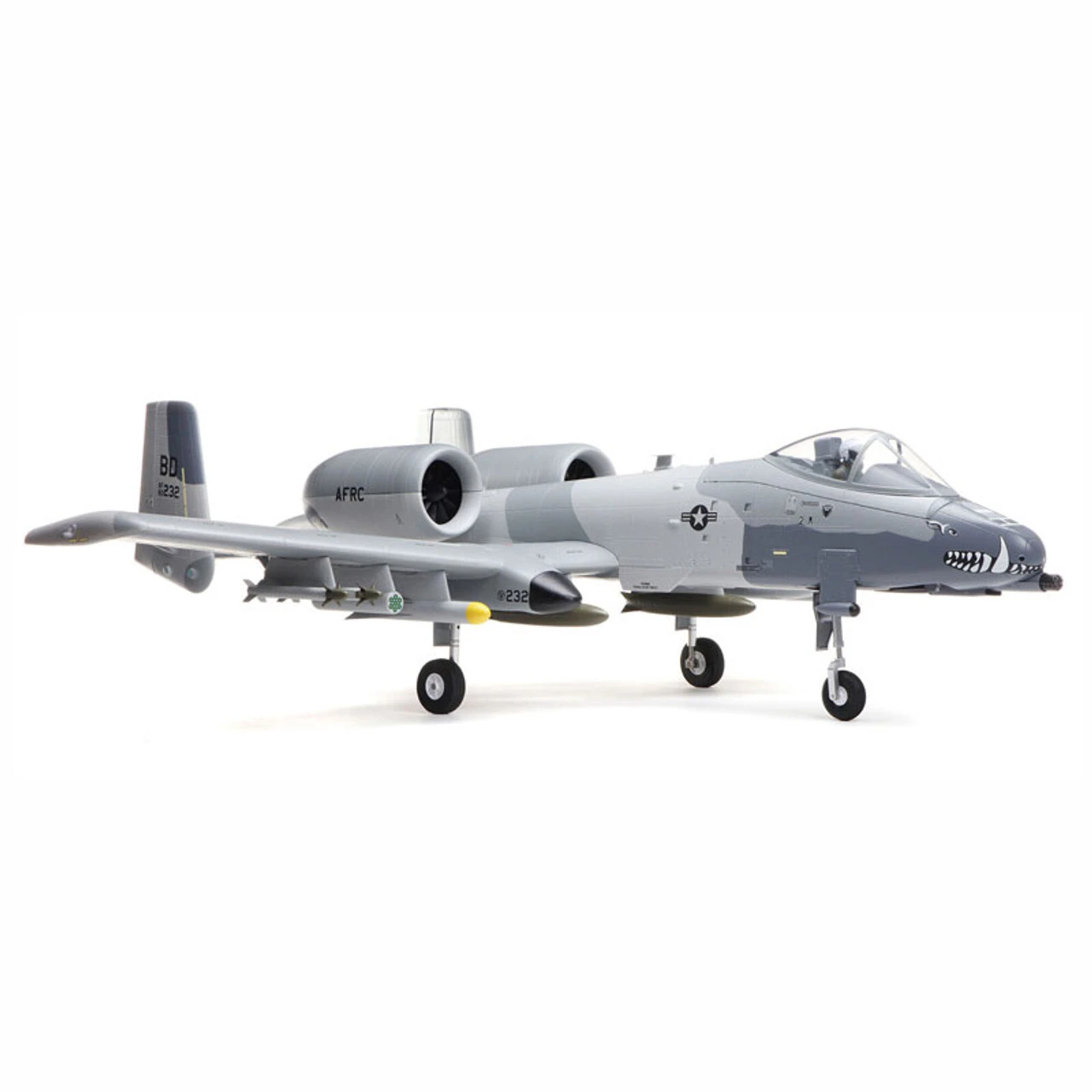 E-Flite A-10 Thunderbolt II 64mm EDF BNF Bind-N-Fly Basic RC Airplane W/AS3X & SAFE 1 E-Flite A-10 Thunderbolt II 64mm EDF BNF Bind-N-Fly Basic RC Airplane W/AS3X & SAFE