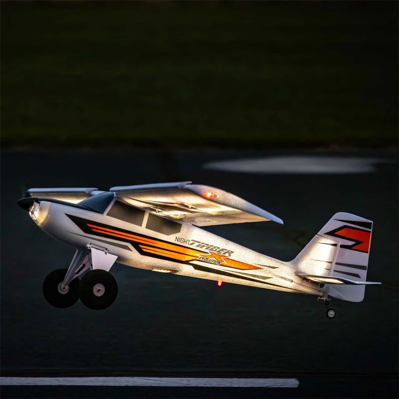 E-Flite Night Timber X Evolution 1.2m BNF Bind-N-Fly Basic RC Airplane W/AS3X+ & SAFE 2 E-Flite Night Timber X Evolution 1.2m BNF Bind-N-Fly Basic RC Airplane W/AS3X+ & SAFE - Image 2