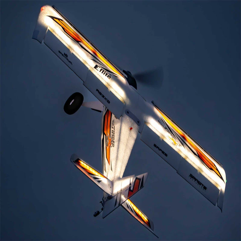 E-Flite Night Timber X Evolution 1.2m BNF Bind-N-Fly Basic RC Airplane W/AS3X+ & SAFE 5 E-Flite Night Timber X Evolution 1.2m BNF Bind-N-Fly Basic RC Airplane W/AS3X+ & SAFE - Image 5