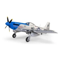 E-Flite P-51D Mustang 1.2m BNF Bind-N-Fly Basic With AS3X And SAFE Select “Cripes A’Mighty 3rd” RC Airplane