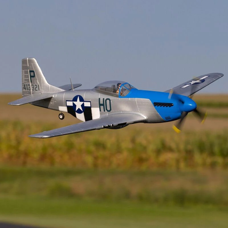 E-Flite P-51D Mustang 1.2m BNF Bind-N-Fly Basic With AS3X And SAFE Select “Cripes A’Mighty 3rd” RC Airplane 3 E-Flite P-51D Mustang 1.2m BNF Bind-N-Fly Basic With AS3X And SAFE Select “Cripes A’Mighty 3rd” RC Airplane - Image 3