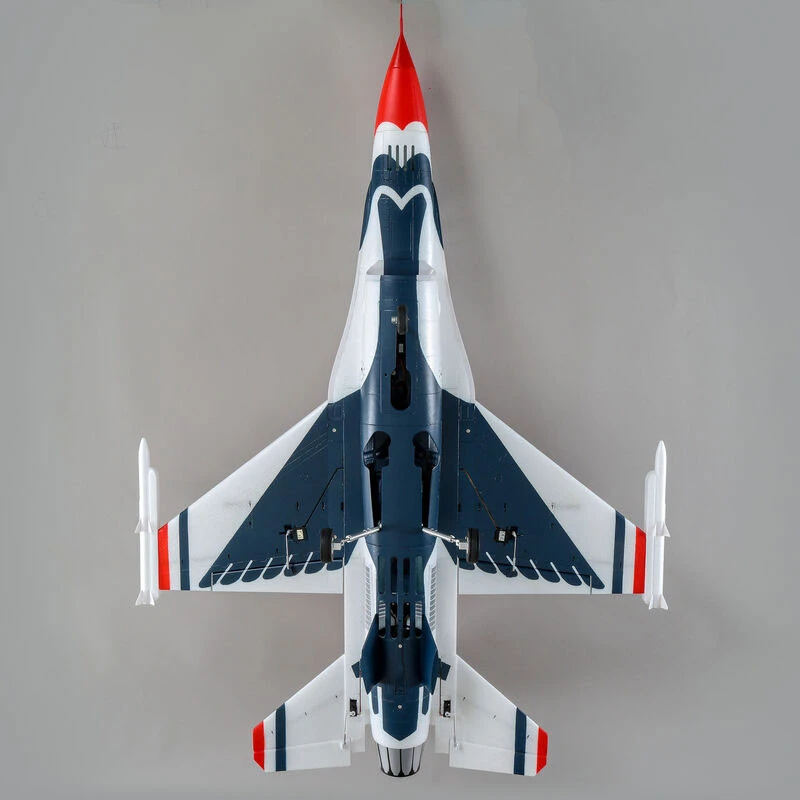 E-Flite F-16 Thunderbirds 70mm EDF Jet BNF Bind-N-Fly Basic W/AS3X And SAFE Select RC Airplane 12 E-Flite F-16 Thunderbirds 70mm EDF Jet BNF Bind-N-Fly Basic W/AS3X And SAFE Select RC Airplane - Image 12