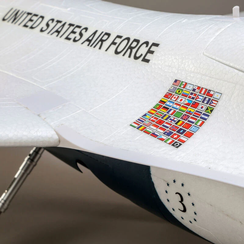 E-Flite F-16 Thunderbirds 70mm EDF Jet BNF Bind-N-Fly Basic W/AS3X And SAFE Select RC Airplane 15 E-Flite F-16 Thunderbirds 70mm EDF Jet BNF Bind-N-Fly Basic W/AS3X And SAFE Select RC Airplane - Image 15