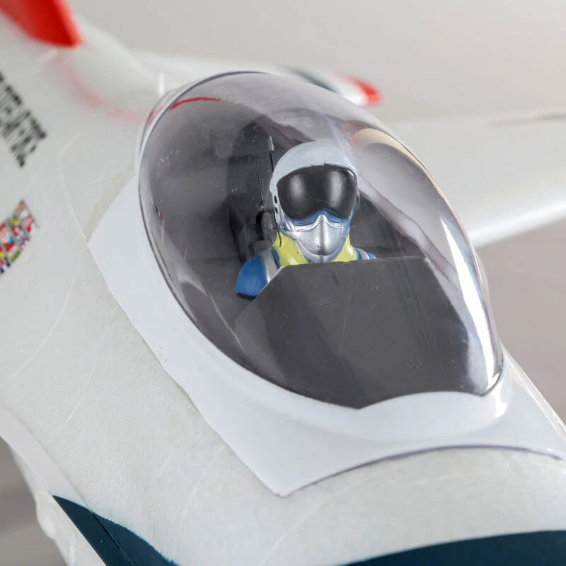 E-Flite F-16 Thunderbirds 70mm EDF Jet BNF Bind-N-Fly Basic W/AS3X And SAFE Select RC Airplane 17 E-Flite F-16 Thunderbirds 70mm EDF Jet BNF Bind-N-Fly Basic W/AS3X And SAFE Select RC Airplane - Image 17
